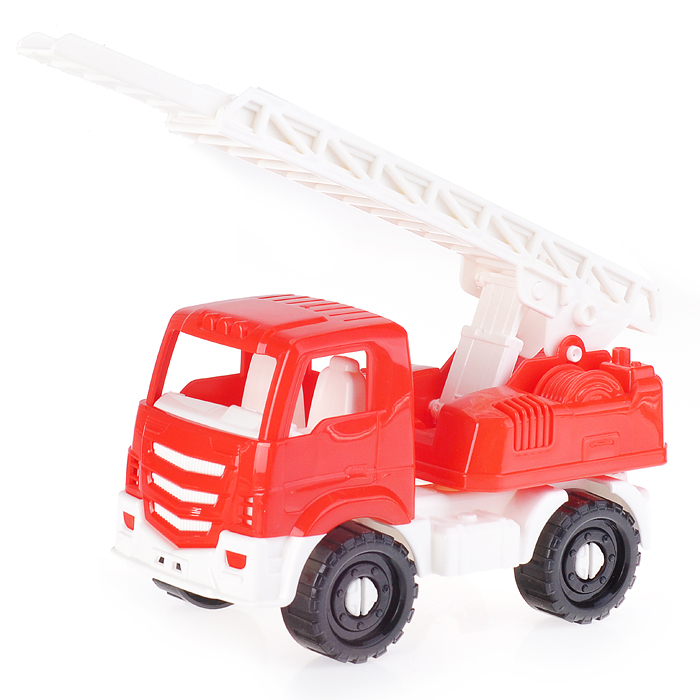 Фото к товару Машинка Пожарная "Илья" Красная 22 см Машинка Пожарная "Илья" Красная 22 см