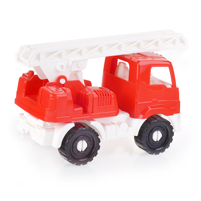 Фото к товару Машинка Пожарная "Илья" Красная 22 см Машинка Пожарная "Илья" Красная 22 см