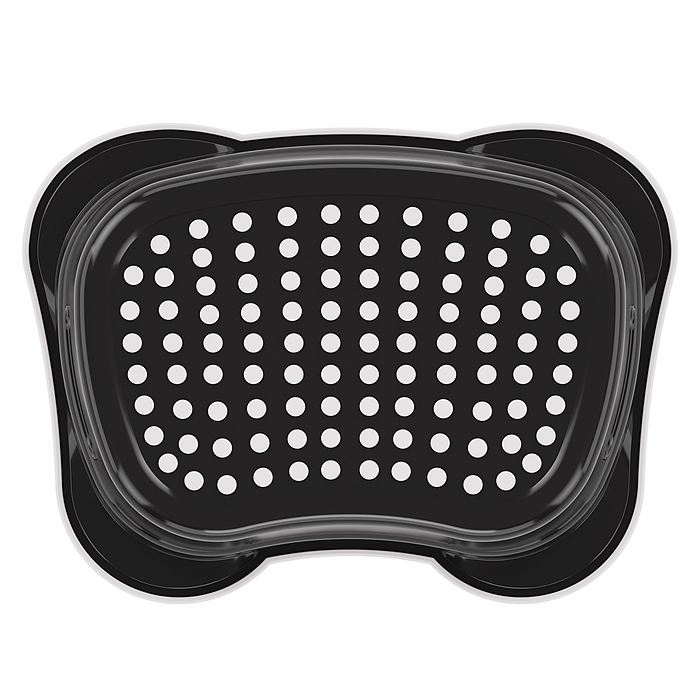 Табурет (подставка) антискользящий (серый)