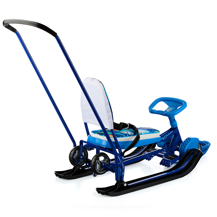 Игрушка. Снегокат "Тимка спорт 6" (космический)