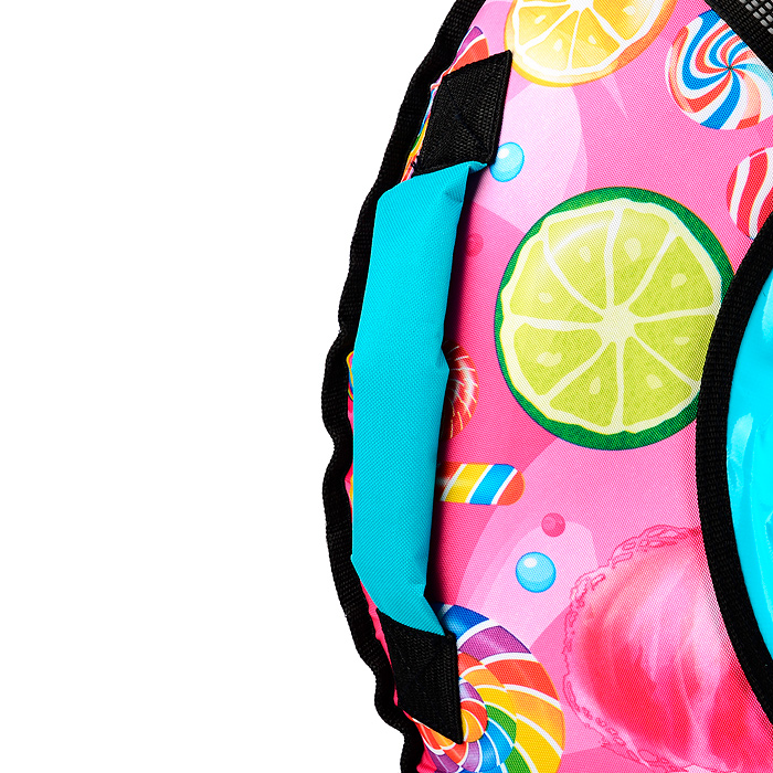 Фото к товару Игрушка. Тюбинг принтованный 70см (с конфетками) Игрушка. Тюбинг принтованный 70см (с конфетками)