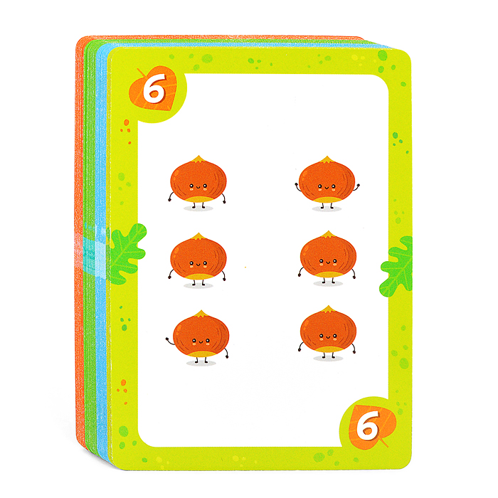 Орехметика. Обучение счету. Развивающая игра. 6+