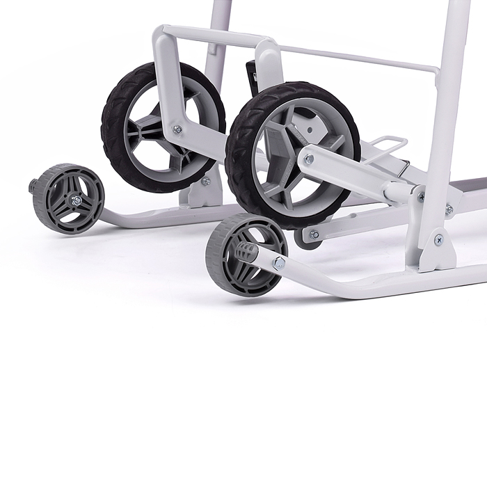 Коляска комбинированная "Наши детки 3-1К" (со снежинками на сиреневом)