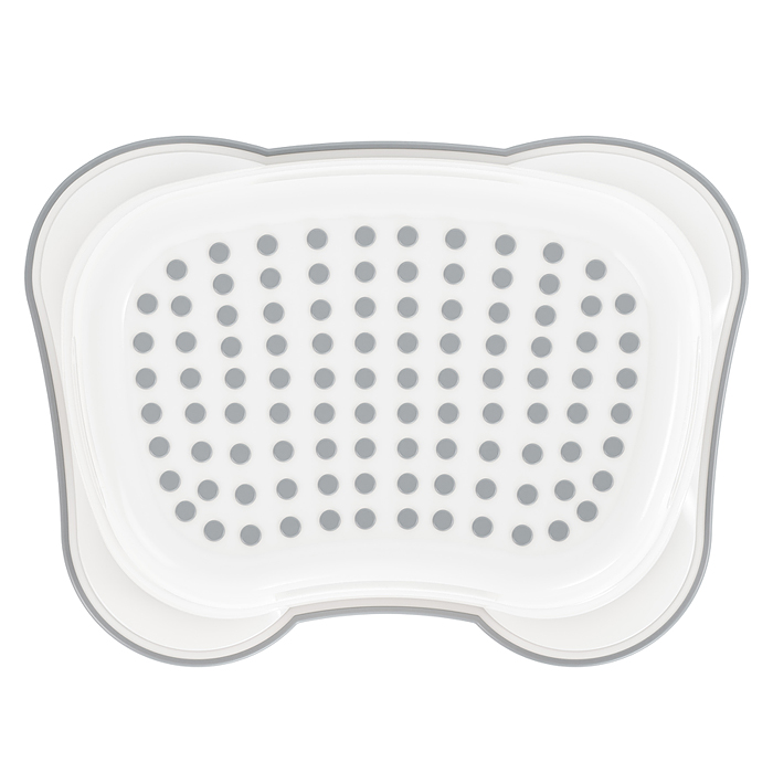 Фото к товару Табурет (подставка) антискользящий (белый) Табурет (подставка) антискользящий (белый)