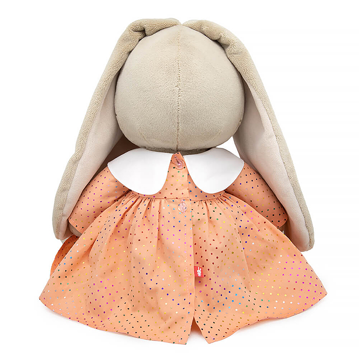 Фото к товару Зайка Ми Большой в персиковом платье Зайка Ми Большой в персиковом платье