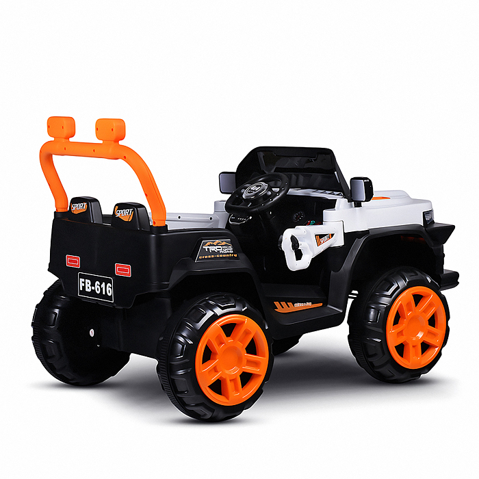 Электромобиль детский FB-616 "Внедорожник" (цвет белый)
