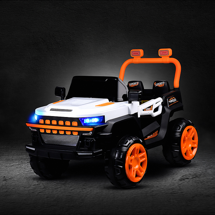 Электромобиль детский FB-616 "Внедорожник" (цвет белый)