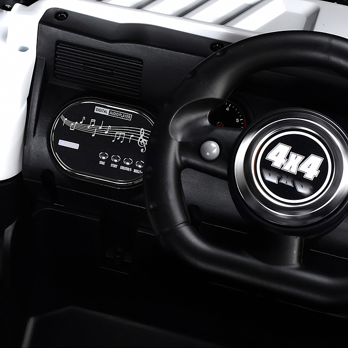 Электромобиль детский FB-616 "Внедорожник" (цвет белый)