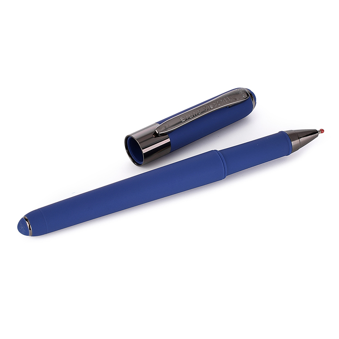 Фото к товару Ручка в футляре "Monaco" шариковая 0.5мм, синяя (темно-синий корпус, серая коробка) Ручка в футляре "Monaco" шариковая 0.5мм, синяя (темно-синий корпус, серая коробка)