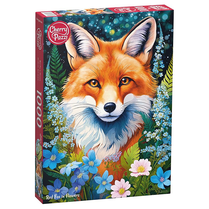 Пазл 1000 "Лиса в цветах" Пазл 1000 "Лиса в цветах"