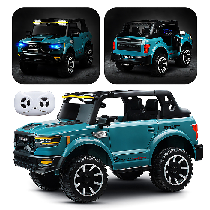 Электромобиль детский FB-916 "Крутой внедорожник" (цвет ультрамарин)