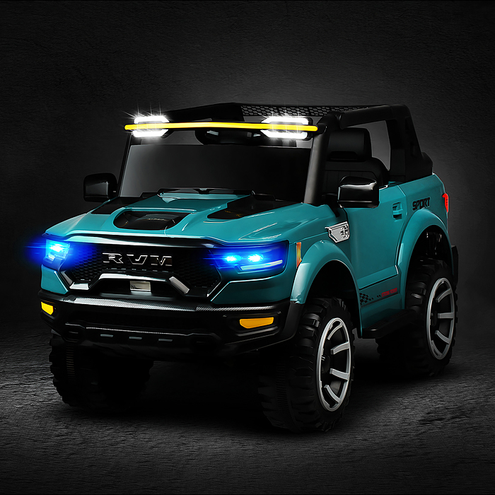 Электромобиль детский FB-916 "Крутой внедорожник" (цвет ультрамарин)