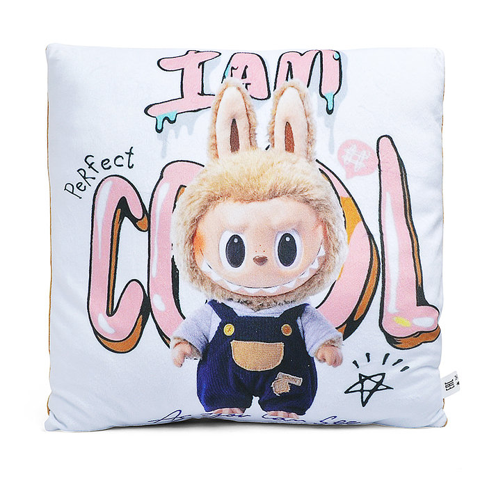 Фото к товару Игрушка-подушка Лабу в комбинезоне Игрушка-подушка Лабу в комбинезоне