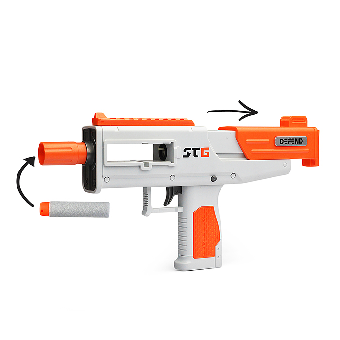 Фото к товару Автомат WY2106A "Выстрел" в коробке Автомат WY2106A "Выстрел" в коробке