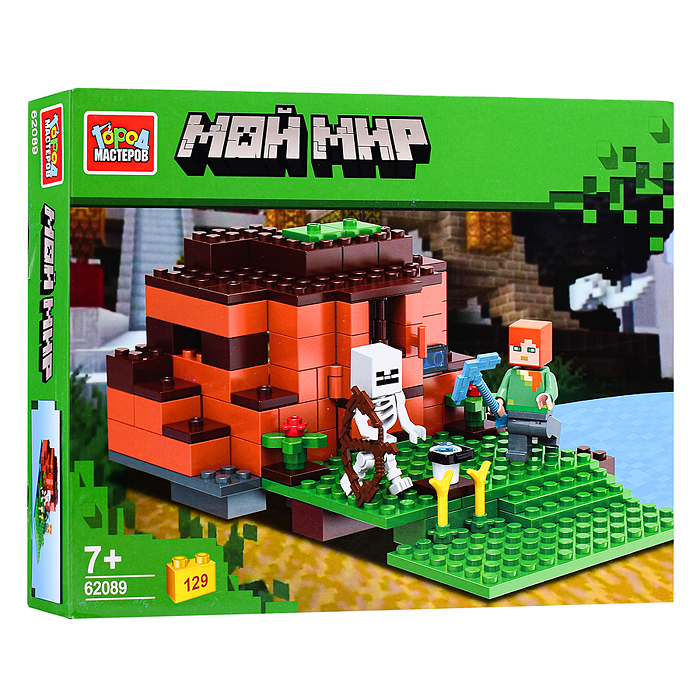 Конструктор "Мой мир" 129 дет 