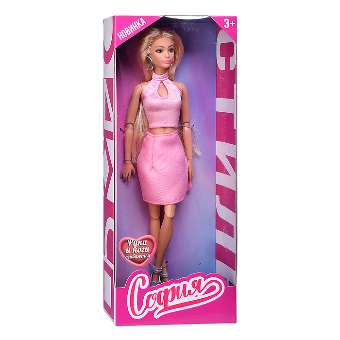 Фото к товару Кукла София 29 см. (руки и ноги сгиб.) Кукла София 29 см. (руки и ноги сгиб.)