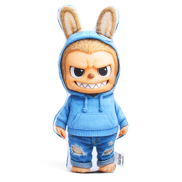 Фото к товару Игрушка-подушка Лабу в джинсах Игрушка-подушка Лабу в джинсах