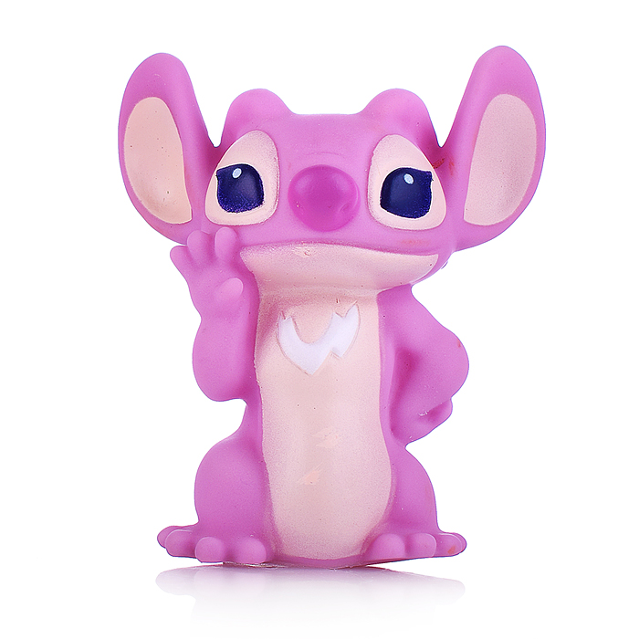 Игрушка для ванны "Розовая зверюшка" в сетке 