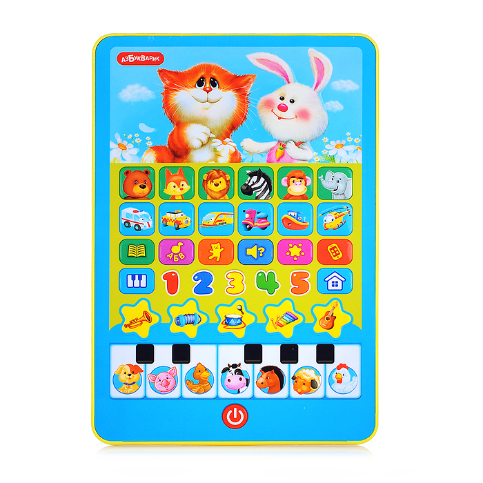 Фото к товару Мои друзья зверята (Игровой планшетик) Мои друзья зверята (Игровой планшетик)