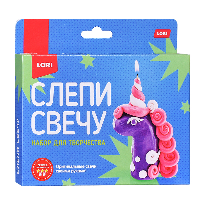Слепи свечу "Единорожка"