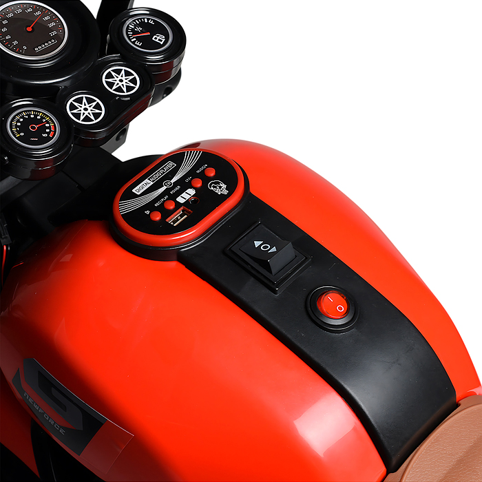 Мотоцикл детский MH-515 (цвет красный)