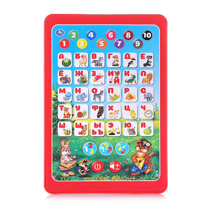 Фото к товару Мини планшет "80 потешек" звуков и фраз Мини планшет "80 потешек" звуков и фраз