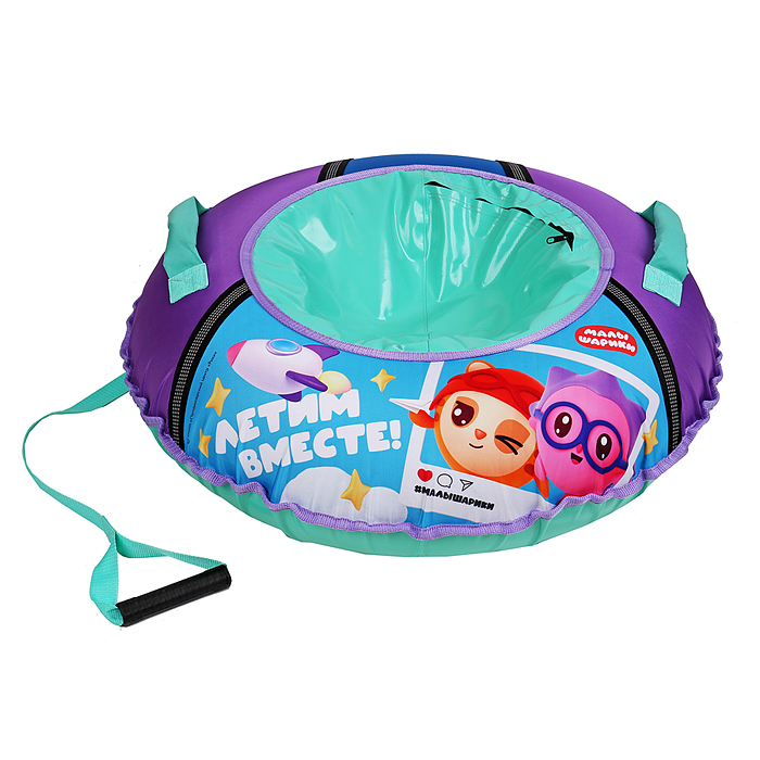 Игрушка. Тюбинг с рисунком 80см (Малышарики)