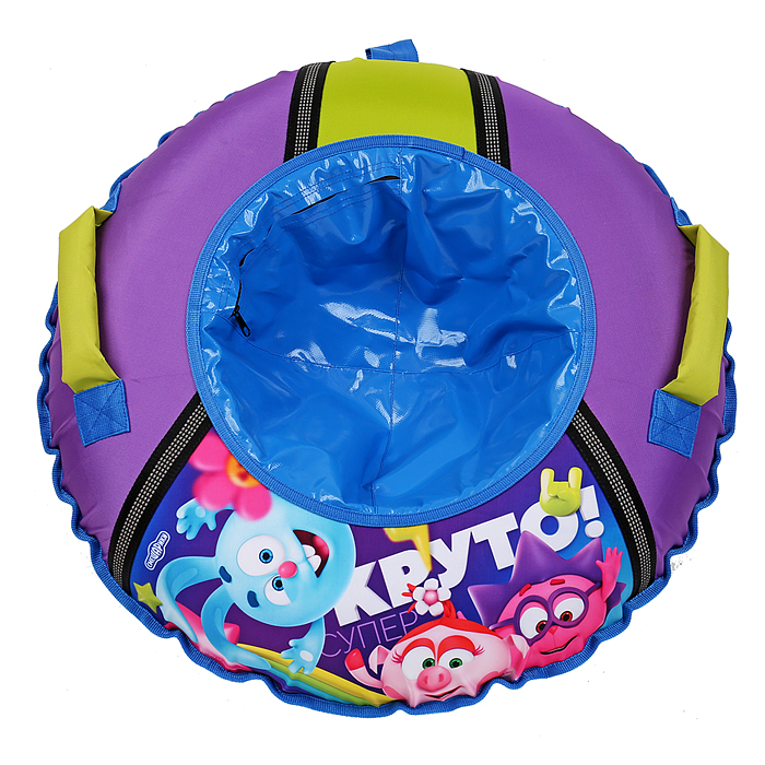 Фото к товару Игрушка. Тюбинг с рисунком 70см (Смешарики) Игрушка. Тюбинг с рисунком 70см (Смешарики)