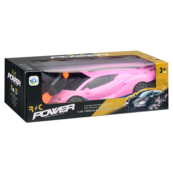 Фото к товару Машина 661-12D "Быстрый спорт" р/у 27 MHz, в коробке Машина 661-12D "Быстрый спорт" р/у 27 MHz, в коробке