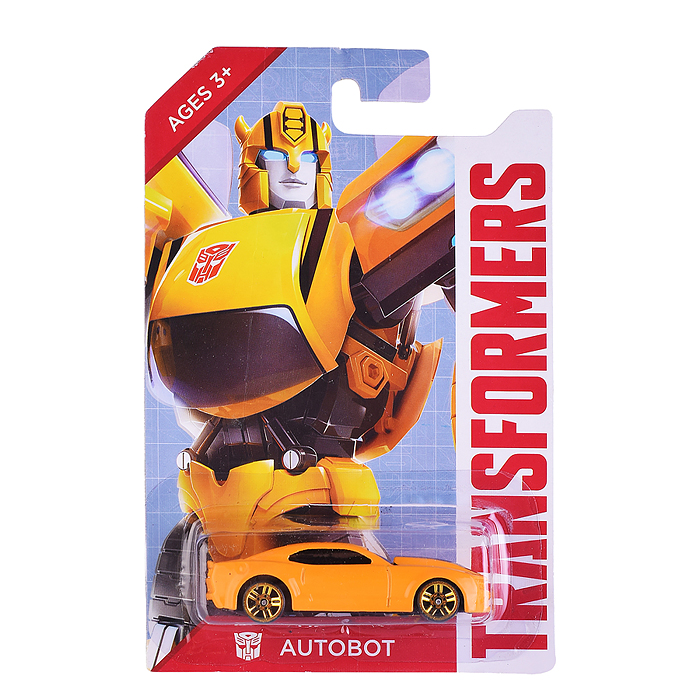 Машина металл Трансформеры 8,5 см, блистер