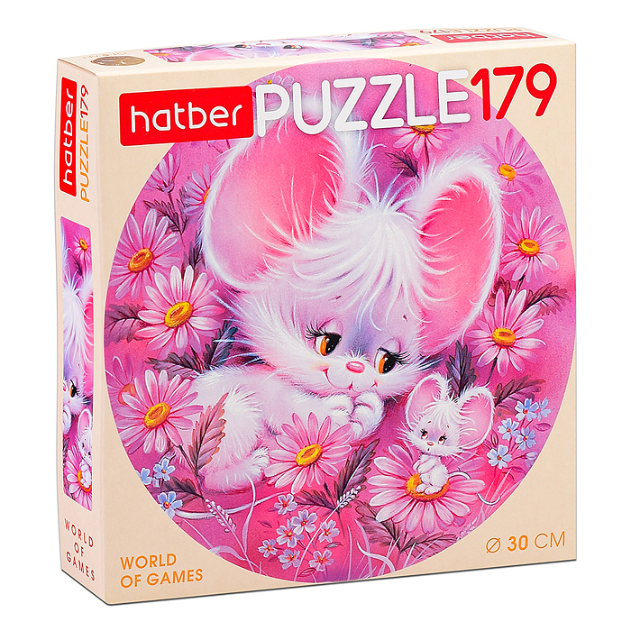 Пазлы 179 "Пушистики-"