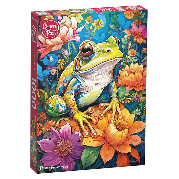 Пазл 1000 "Цветочная лягушка" Пазл 1000 "Цветочная лягушка"
