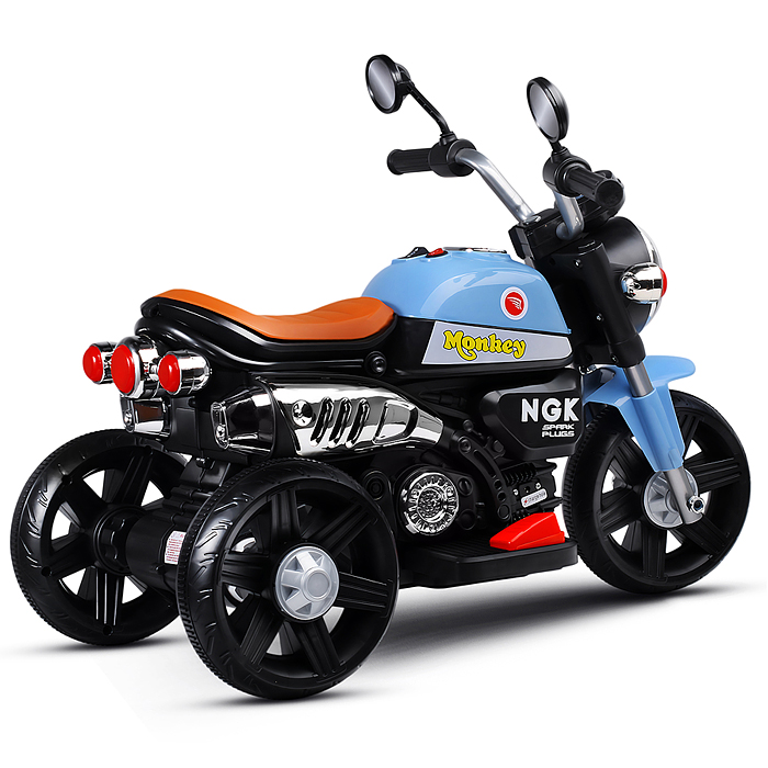Электромобиль детский FEY-903 "Байк" (цвет синий)