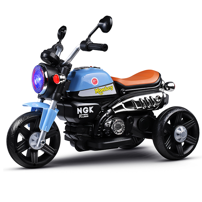Электромобиль детский FEY-903 "Байк" (цвет синий)