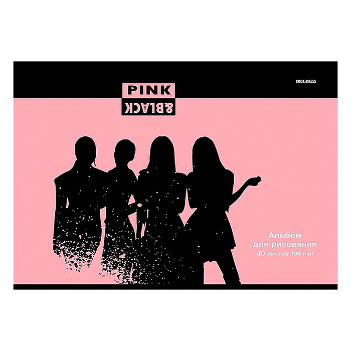 Фото к товару Альбом для рисования А4 40л. "K-Pop Idols" Альбом для рисования А4 40л. "K-Pop Idols"