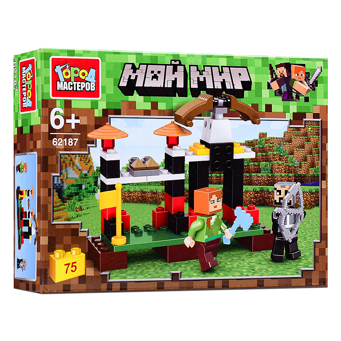 Конструктор "Мой мир" 75 дет. 