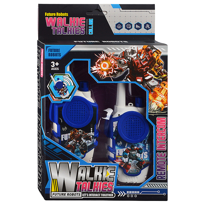 Фото к товару Рация игрушечная AY055-1A "Держи связь" в коробке Рация игрушечная AY055-1A "Держи связь" в коробке