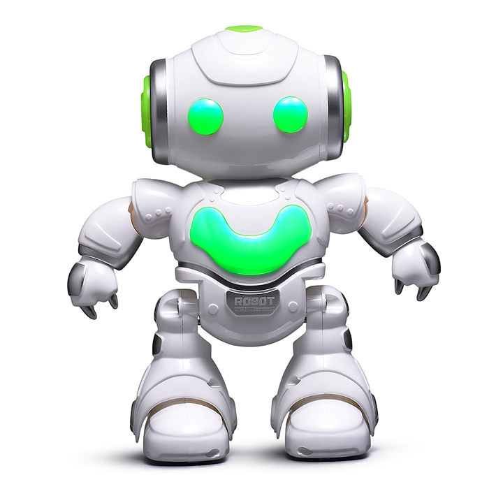 Фото к товару Робот M608-2 "Ботик" р/у, 27MHz, в коробке Робот M608-2 "Ботик" р/у, 27MHz, в коробке