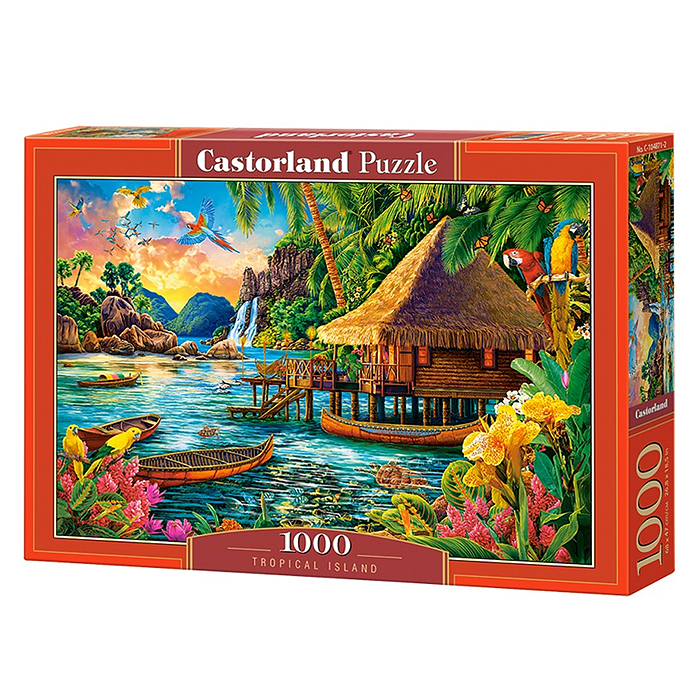 Пазлы 1000 "Тропический остров"