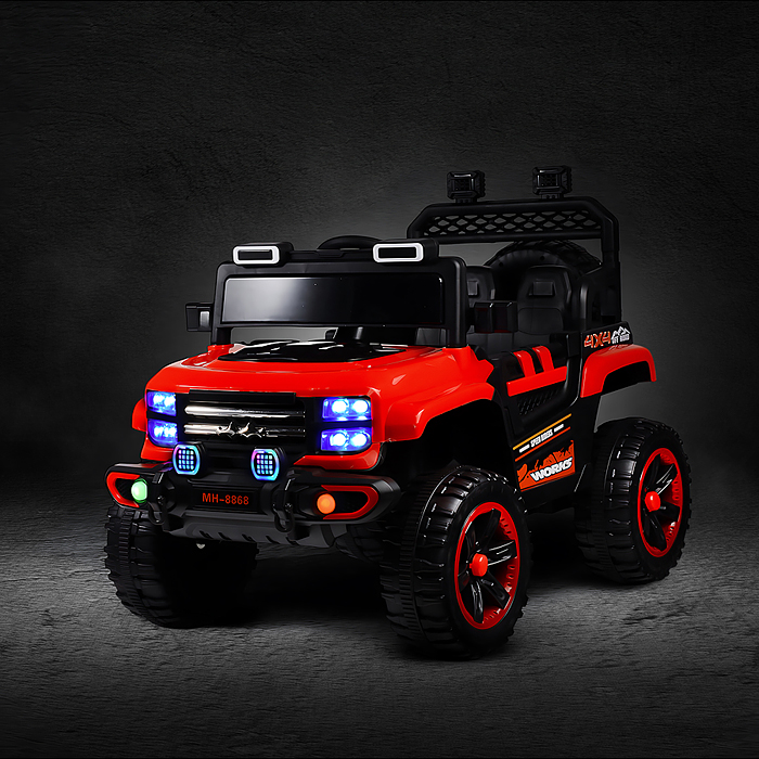 Электромобиль детский MH-828 "Покоритель гор" (цвет красный)