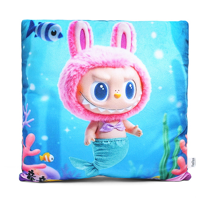 Фото к товару Игрушка-подушка Лабу русалка Игрушка-подушка Лабу русалка