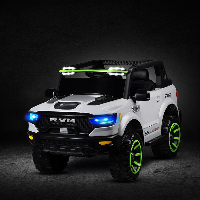 Фото к товару Электромобиль детский FB-916 "Крутой внедорожник" (цвет серый) Электромобиль детский FB-916 "Крутой внедорожник" (цвет серый)