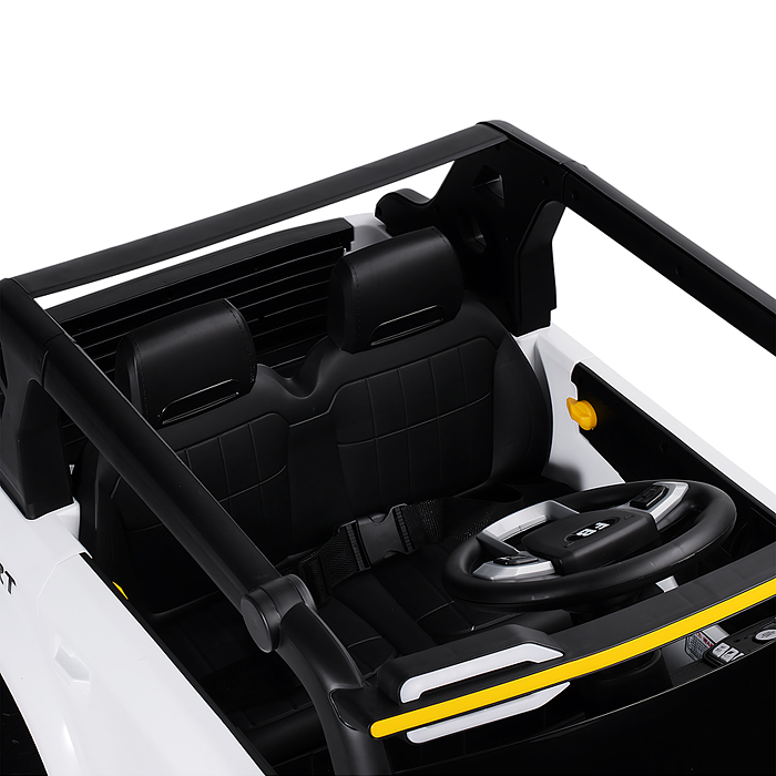 Фото к товару Электромобиль детский FB-916 "Крутой внедорожник" (цвет белый) Электромобиль детский FB-916 "Крутой внедорожник" (цвет белый)