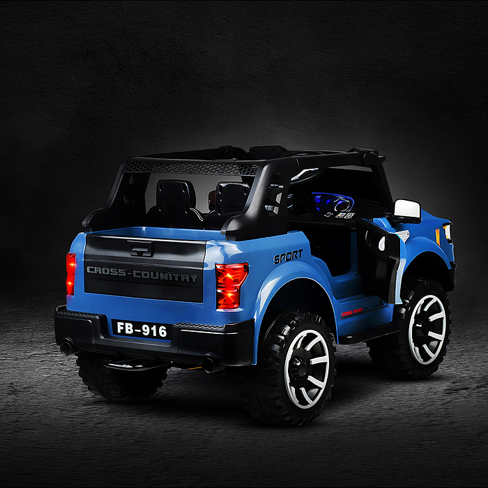 Электромобиль детский FB-916 "Крутой внедорожник" (цвет синий)