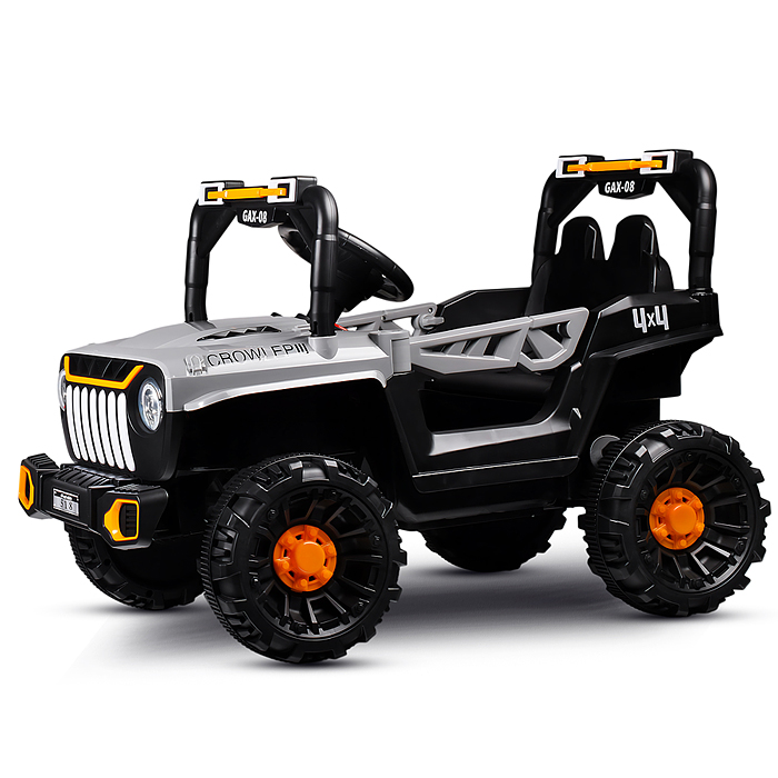 Электромобиль детский 518 "Джип" (цвет серый)