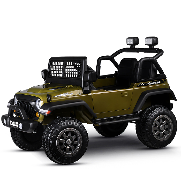 Электромобиль детский NEL-618 "Городской внедорожник" (цвет зеленый)