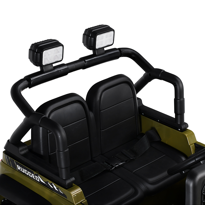 Электромобиль детский NEL-618 "Городской внедорожник" (цвет зеленый)