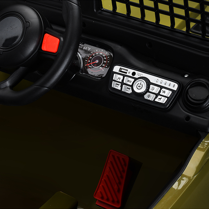 Электромобиль детский NEL-618 "Городской внедорожник" (цвет зеленый)