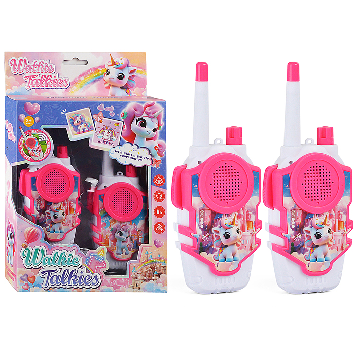Рация игрушечная AY055-2A "Красивые единороги" в коробке