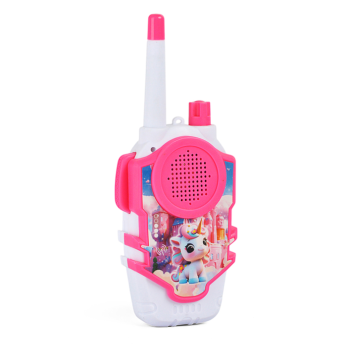Фото к товару Рация игрушечная AY055-2A "Красивые единороги" в коробке Рация игрушечная AY055-2A "Красивые единороги" в коробке